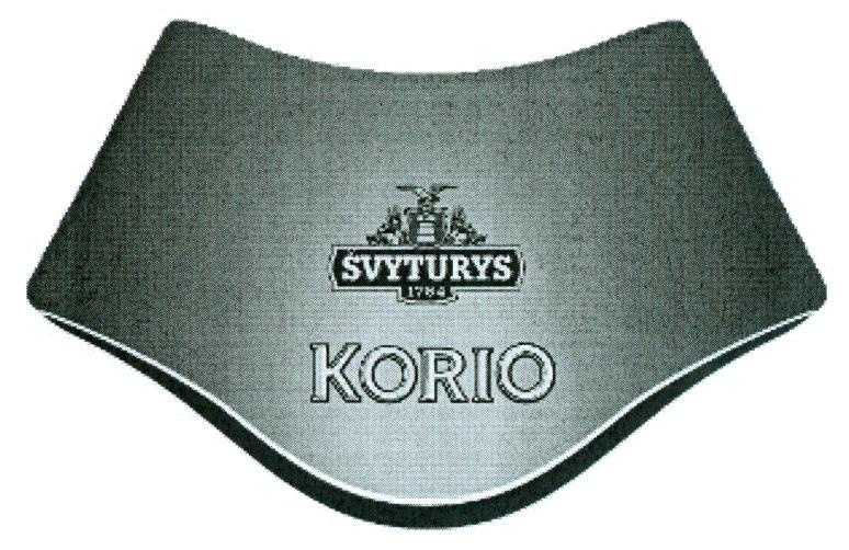 Prekės ženklas: ŠVYTURYS KORIO